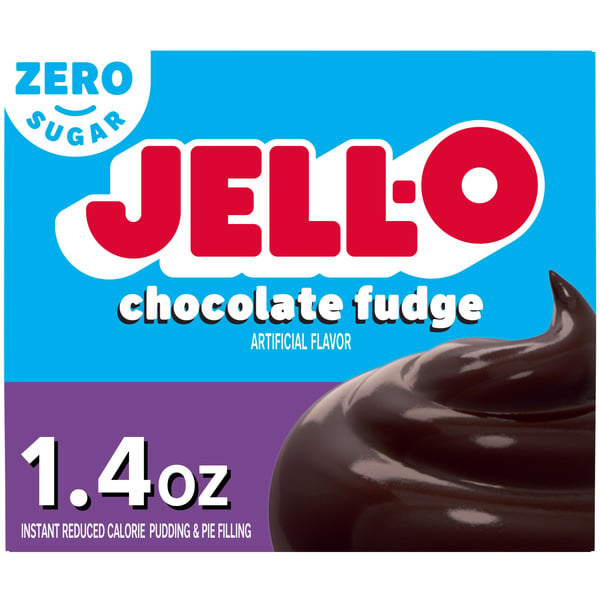 Doughs, Gelatins & Bake Mixes Jell-O Zero Sugar Chocolate Fudge Instant Pudding & Pie Filling hero