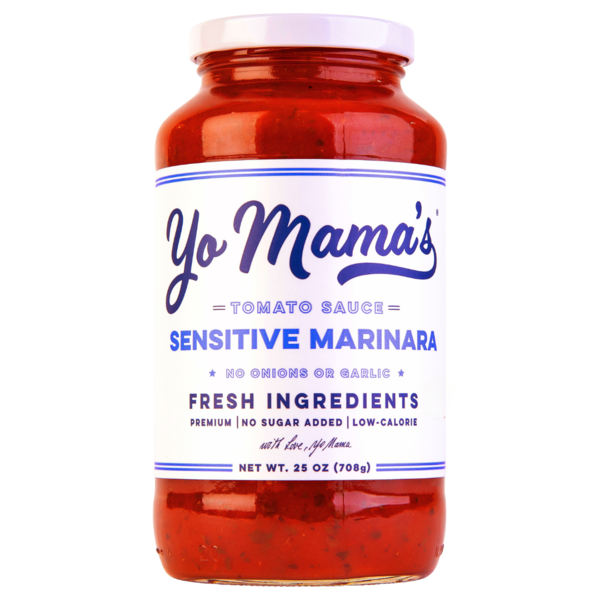 Condiments Yo Mama's Foods Sensitive Marinara hero