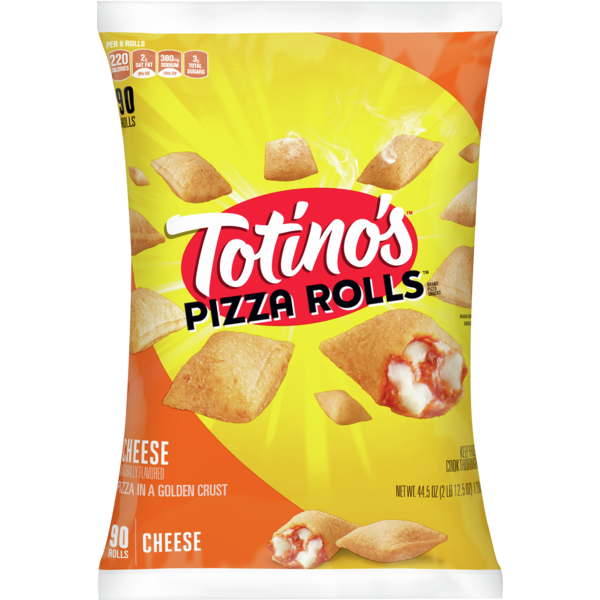 Frozen Appetizers & Sides Totino's Pizza Rolls, Cheese hero