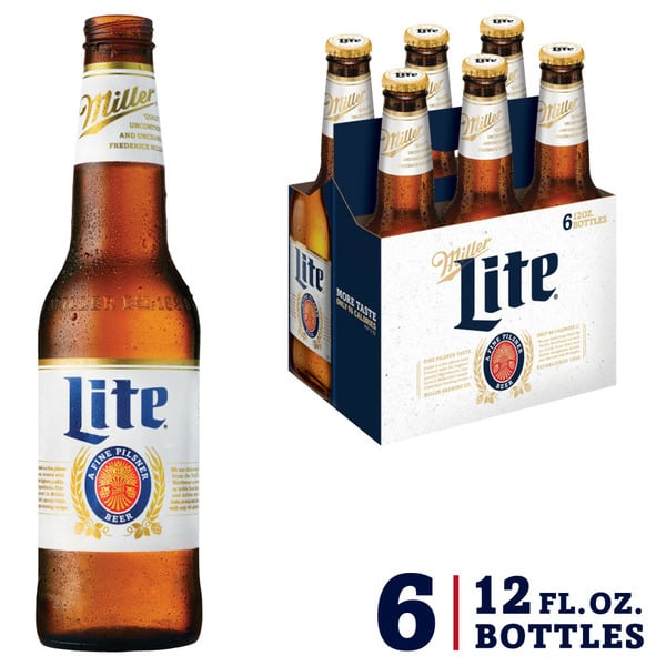 Beers & Coolers Miller Lite American Light Lager Beer hero