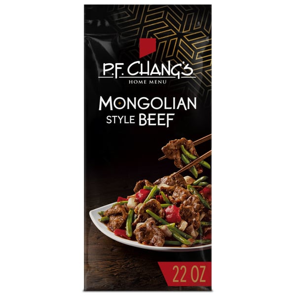 Frozen Meals P.F. Chang's Mongolian Style Beef Skillet Meal, Frozen Meal hero