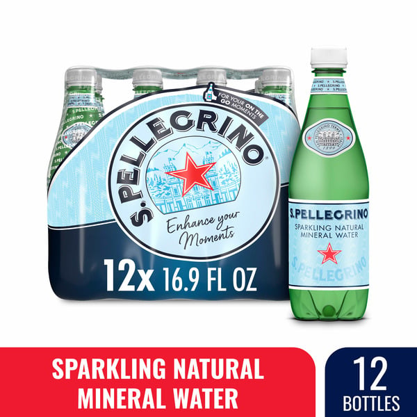 Water, Seltzer & Sparkling Water San Pellegrino Sparkling Natural Mineral Water, hero