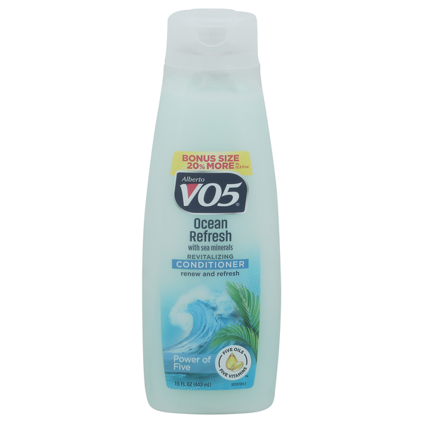 Beauty Alberto VO5 Conditioner, Revitalizing, Ocean Fresh, Bonus Size hero