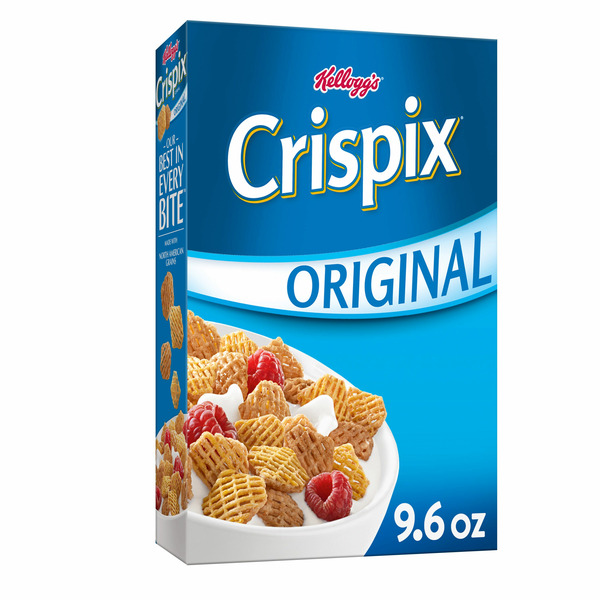 Cereal Crispix Cold Breakfast Cereal, 8 Vitamins and Minerals, Try in Snack Mix, Original hero