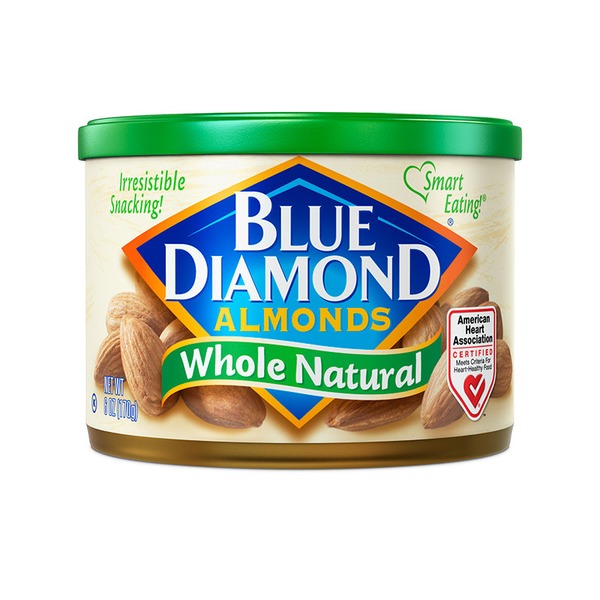 Nuts, Seeds & Dried Fruit Blue Diamond Almonds, Whole Natural hero