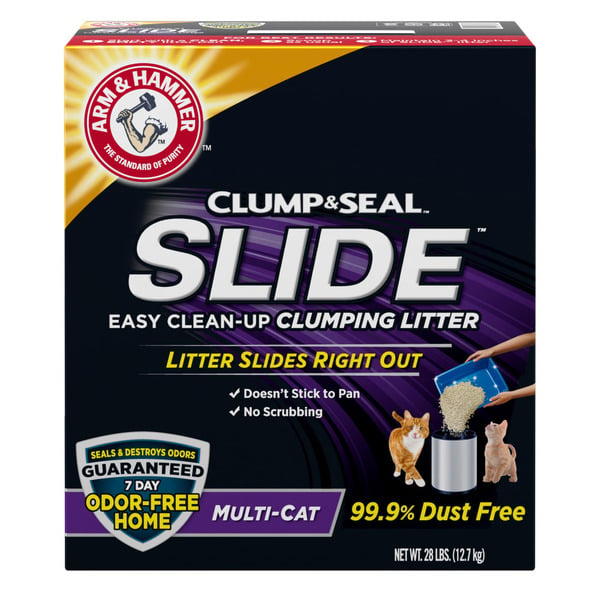 Cat Food & Care Arm & Hammer Slide Easy Clean-Up Multi-Cat Clumping Cat Litter hero