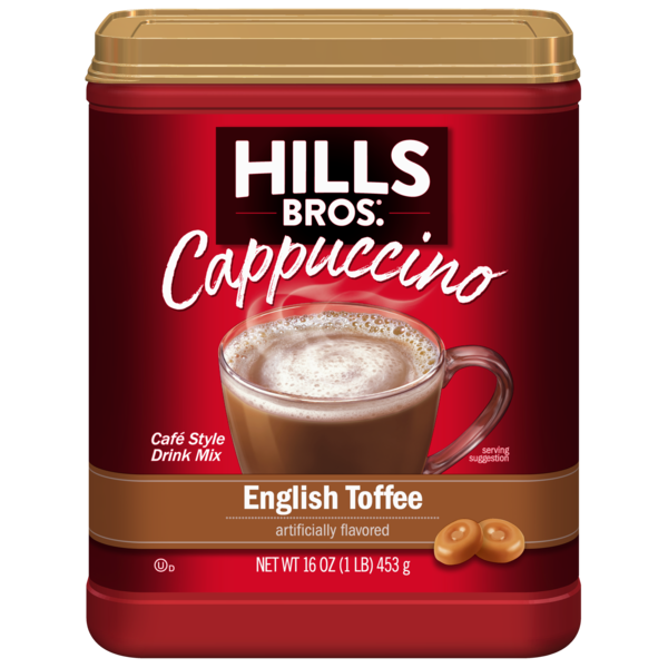 Coffee Hills Bros. Drink Mix, English Toffee, Cafe Style hero