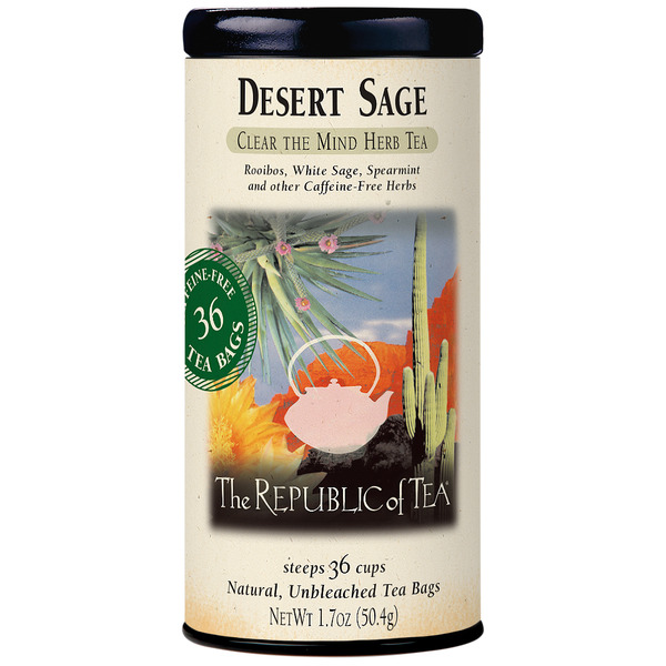 Tea The Republic of Tea Desert Sage Herb Tea hero