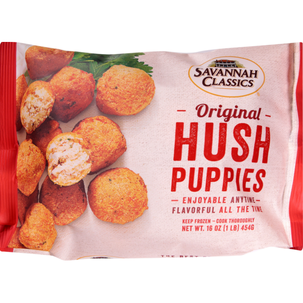 Frozen Appetizers & Sides Savannah Classics Original Hushpuppies made with fresh onions and special blend of seasonings. hero