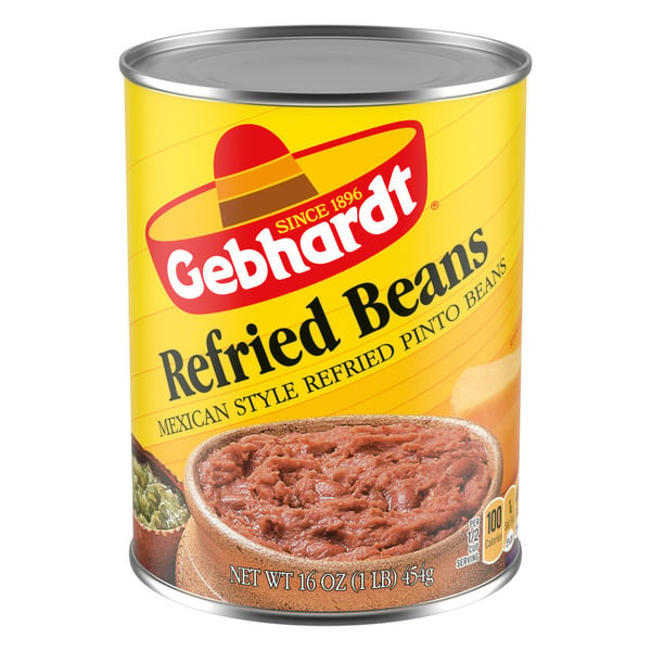 Canned Meals & Beans Gebhardt’s Mexican Style Refried Beans hero