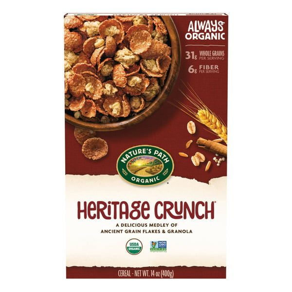 Cereal Nature's Path Heritage Crunch Cereal hero