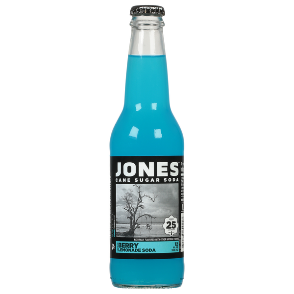 Soft Drinks Jones Cane Sugar Soda, Berry Lemonade hero