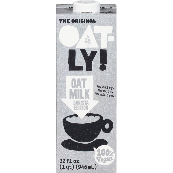 Dairy Alternatives Oatly Barista Edition Oatmilk hero