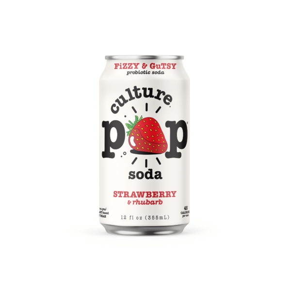 Soft Drinks Culture Pop Soda Strawberry & Rhubarb hero