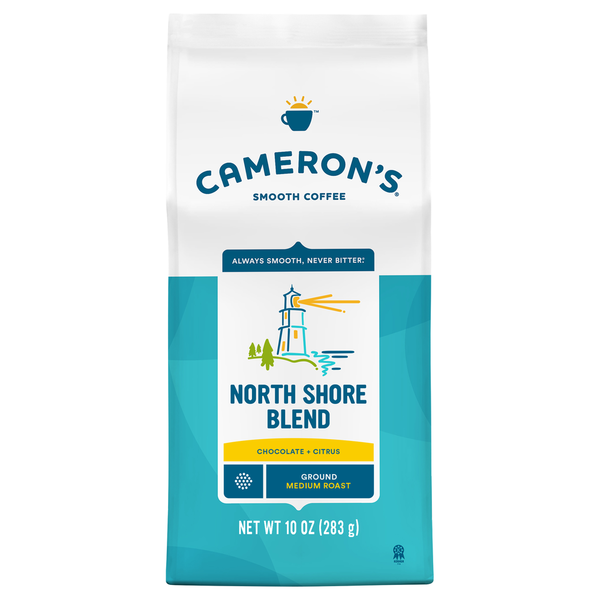 Coffee Cameron's Smooth Coffee, Ground, Medium Roast, North Shore Blend hero