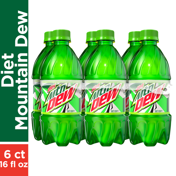 Soft Drinks Diet Mountain Dew Citrus Soda hero