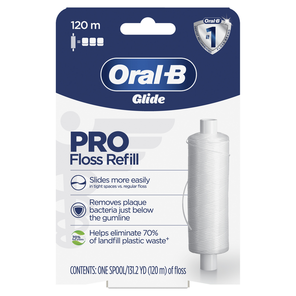 Oral Hygiene Oral-B Glide PRO Floss Refill, 120m hero