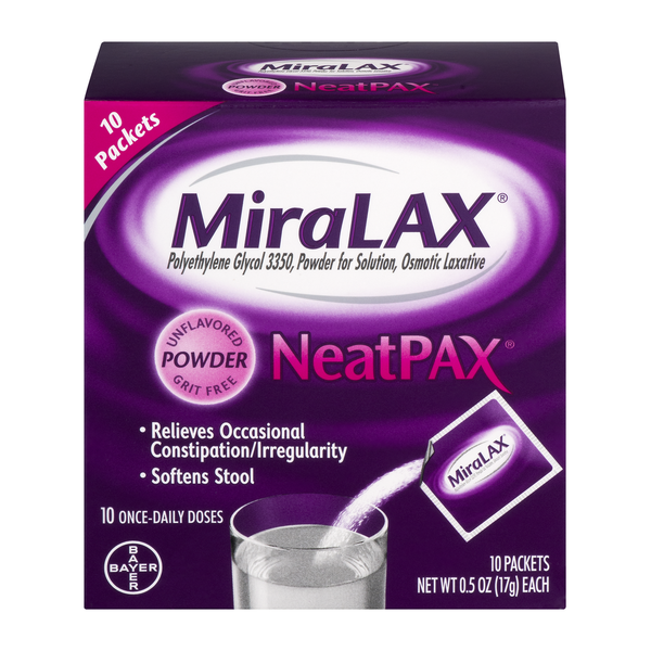 Digestion MiraLAX Osmotic Laxative, Unflavored, Powder hero