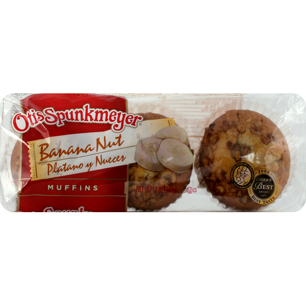 Breakfast Bakery Otis Spunkmeyer Muffins, Banana Nut hero