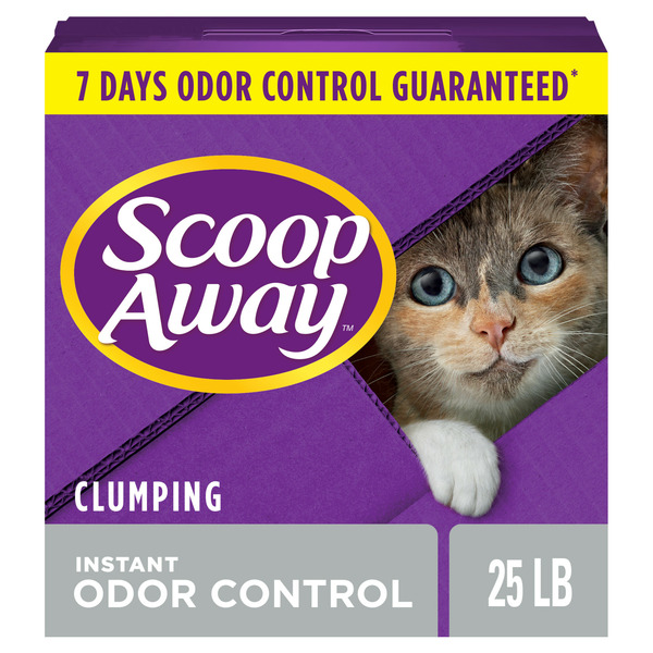 Cat Food & Care Scoop Away Clumping Cat Litter, Clean Breeze Scent hero