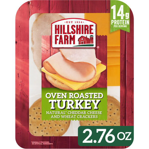 Prepared Meals Hillshire Farm Snack Kits - Turkey & Cheddar hero