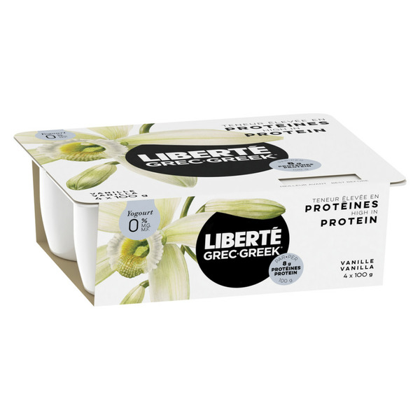 Yogurt Liberté Greek Yogurt Vanilla Yogurt hero