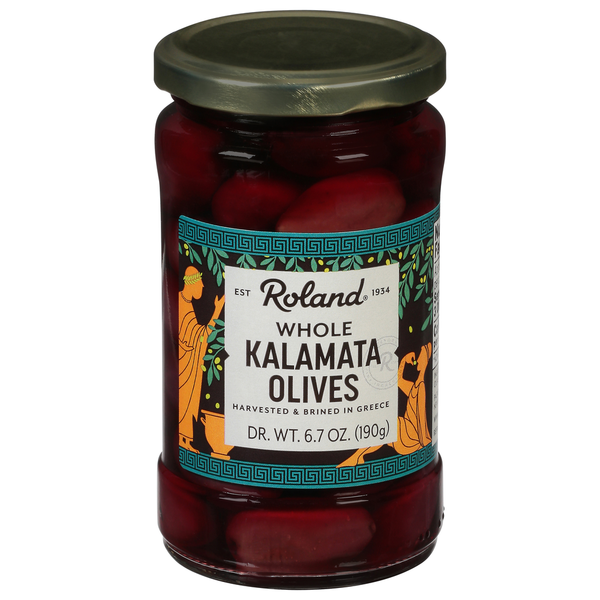 Pickled Goods & Olives Roland Foods Olives, Kalamata, Whole hero