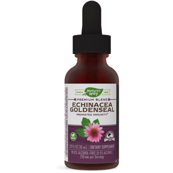 Cold, Flu & Allergy Nature's Way Echinacea Goldenseal Drops hero