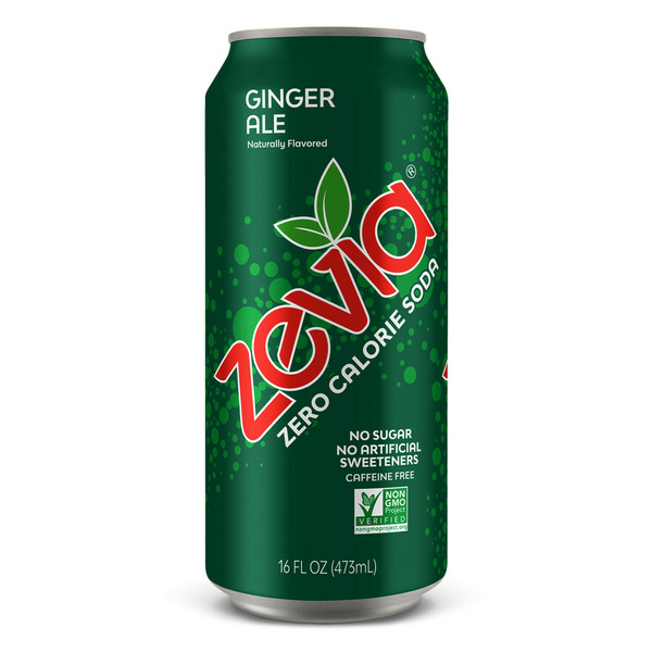 Soft Drinks Zevia Zero Calorie Ginger Ale Soda hero