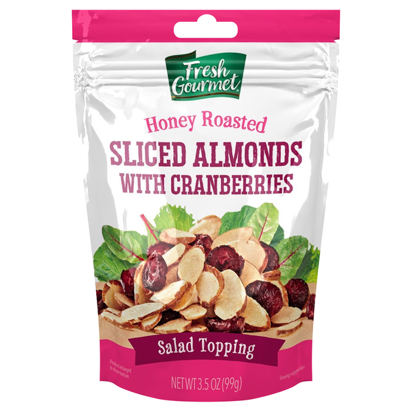 Nuts, Seeds & Dried Fruit Fresh Gourmet Almonds, Honey Roasted, Sliced hero