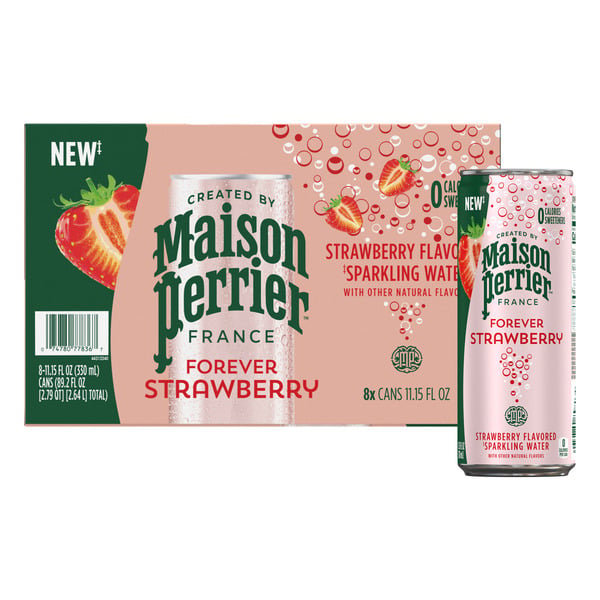 Water, Seltzer & Sparkling Water Maison Perrier Strawberry Flavored Sparkling Water hero