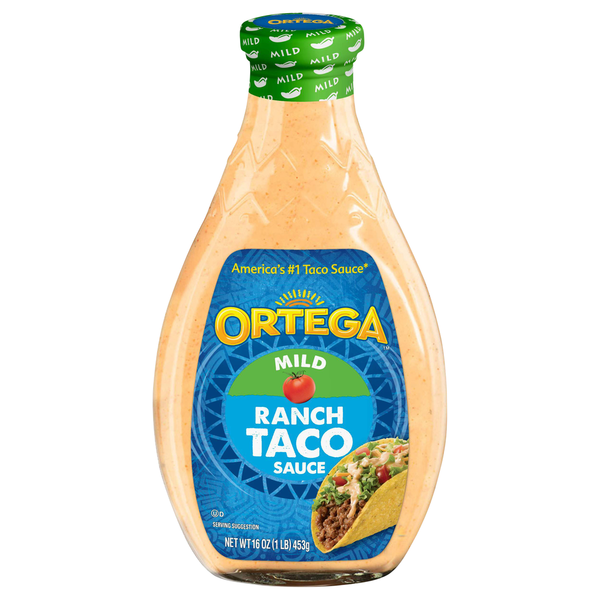 Condiments Ortega Taco Sauce, Ranch, Mild hero