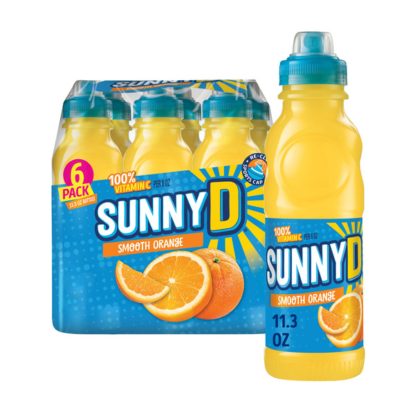 Refrigerated SunnyD Smooth Orange Juice Drink hero