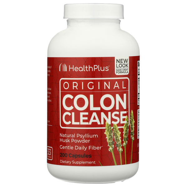 Vitamins & Supplements Health Plus Colon Cleanse Capsules hero