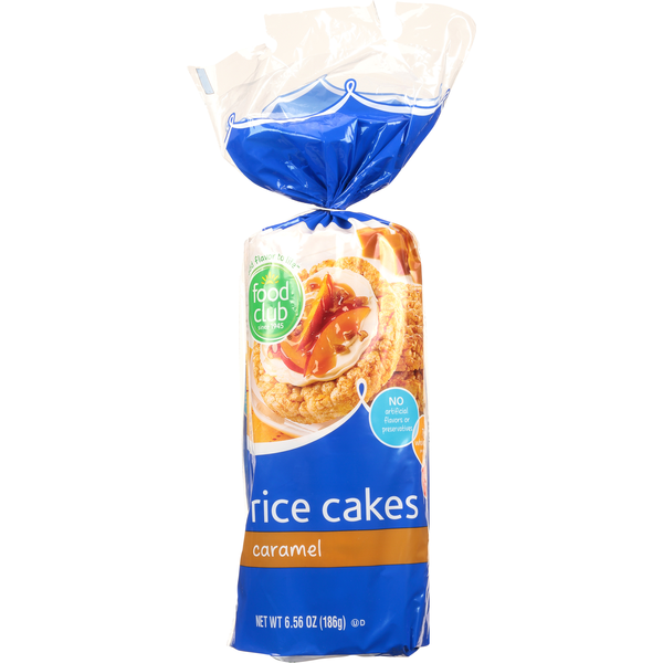 Bakery Desserts Food Club Rice Cakes, Caramel hero