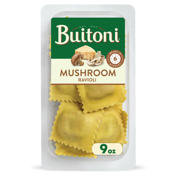 Fresh Pasta Buitoni Mushroom Ravioli, Refrigerated Pasta hero