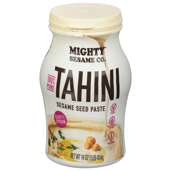 Condiments Mighty Sesame Co. Tahini, 100% Pure hero