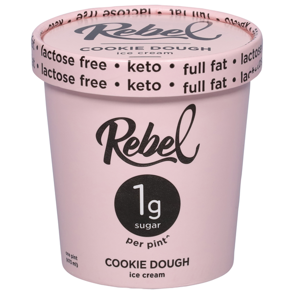 Ice Cream & Ice Rebel Ice Cream, Cookie Dough hero