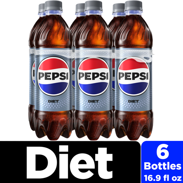 Soft Drinks Diet Pepsi Soda - Pack hero