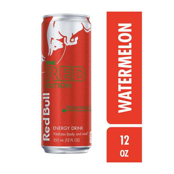 Energy & Sports Drinks Red Bull Red Edition Watermelon Energy Drink hero