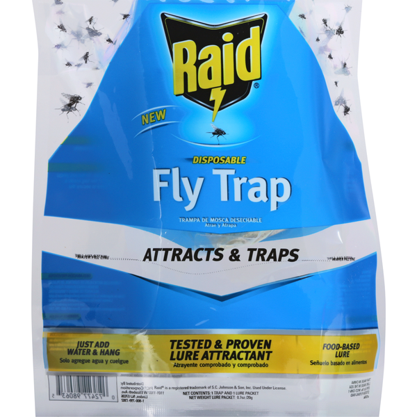 Books Raid Fly Trap, Attracts & Traps hero