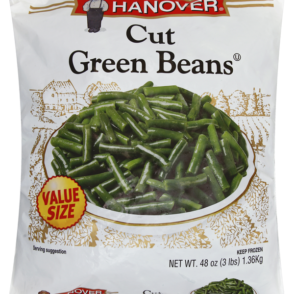 Frozen Produce Hanover Green Beans, Cut, Value Size hero