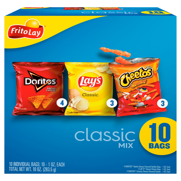 Chips & Pretzels Frito Lay Snacks, Classic Mix hero