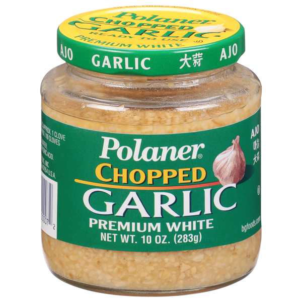 Packaged Vegetables & Fruits Polaner Garlic, Chopped hero