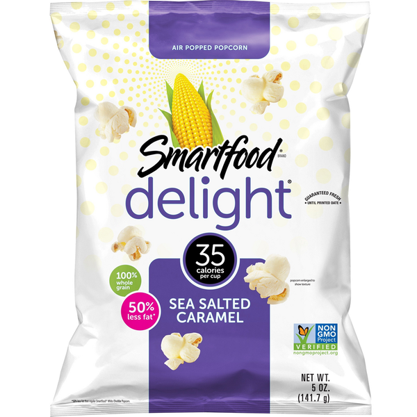 Popcorn & Jerky Smartfood Popcorn Popped , Salted Caramel hero