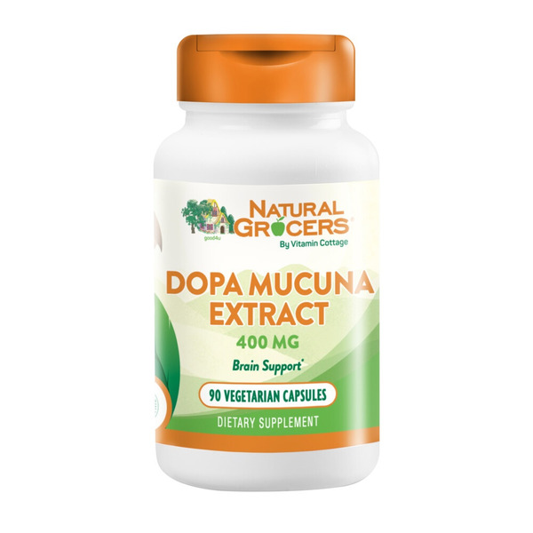 Dietary Supplements Natural Grocers Dopa Mucuna Extract 400mg Veggie Capsules hero