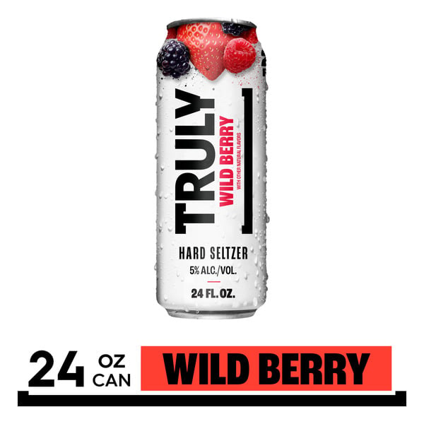 Beers & Coolers Truly Hard Seltzer Wild Berry hero