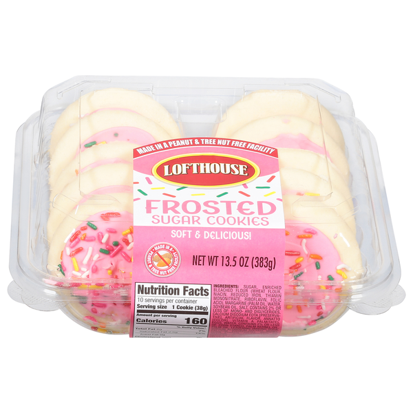 Bakery Desserts Lofthouse Sugar Cookies, Frosted hero