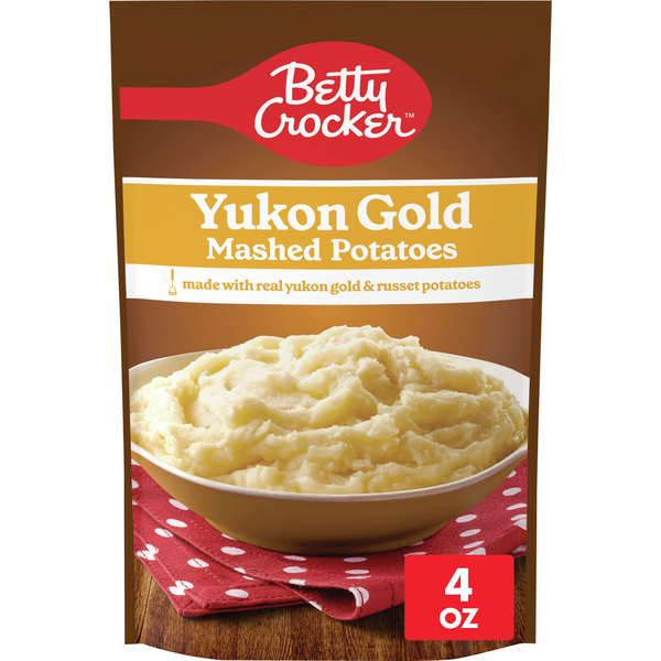 Betty Crocker Yukon Gold Mashed Potatoes hero