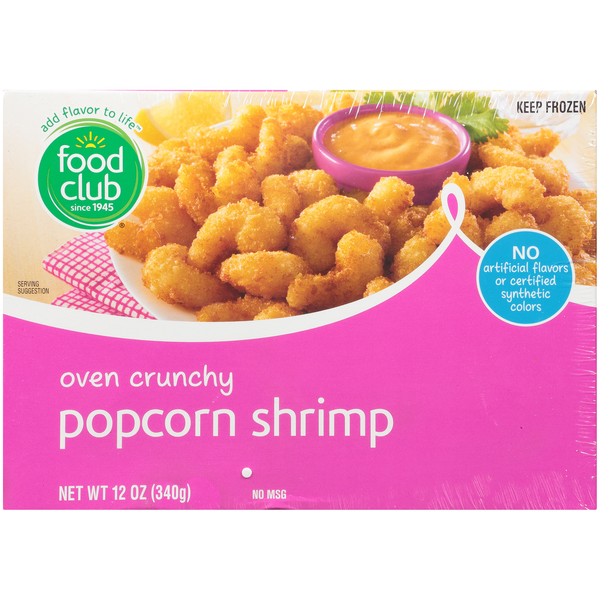 Popcorn & Jerky Food Club Oven Crunchy Popcorn Shrimp hero